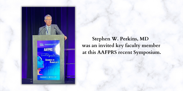 Dr. Stephen Perkins Speaks at AAFPRS Meeting